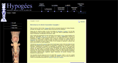 Desktop Screenshot of hypogees.org