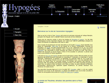 Tablet Screenshot of hypogees.org